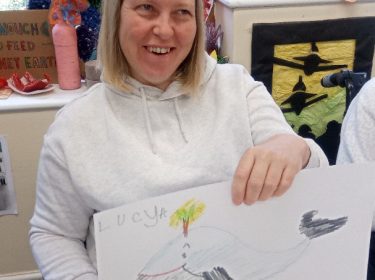 A whale of a time in Rachel’s Skills Centre Art Group